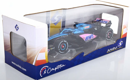 Solido 1:18 Alpine A523 Launch Livery (2023) bluemetallic (S1808805)