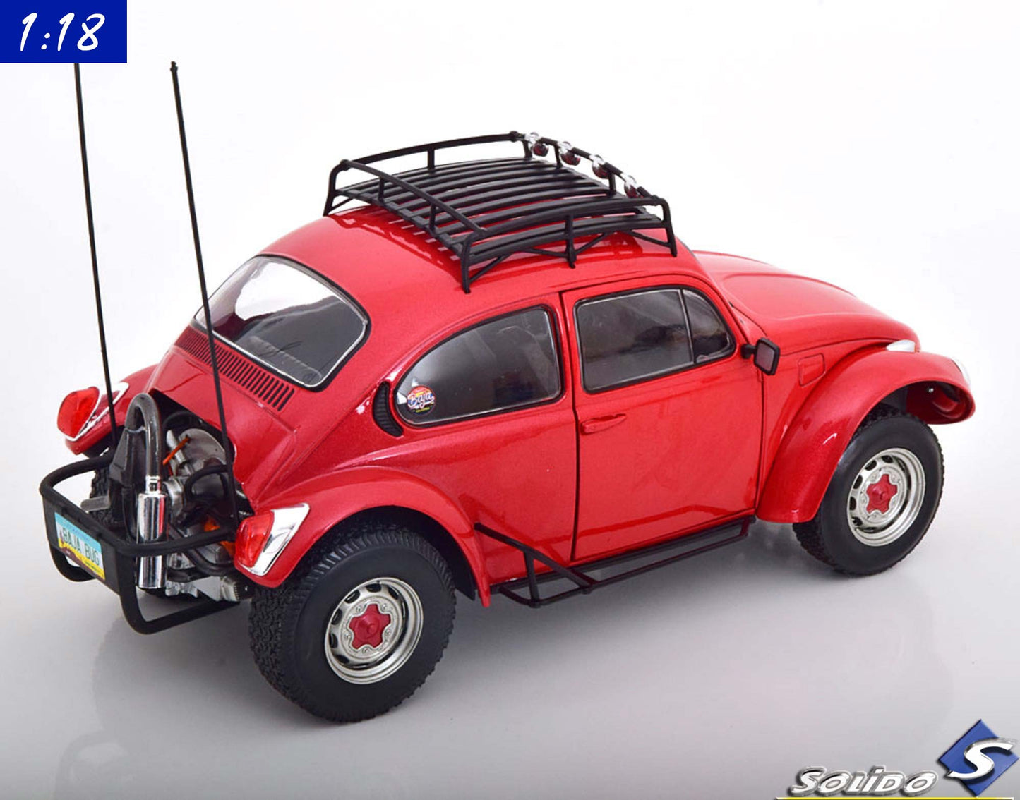 Solido 1:18 Volkswagen Beetle (VW Käfer) Baja (1976) Red (S1809602)