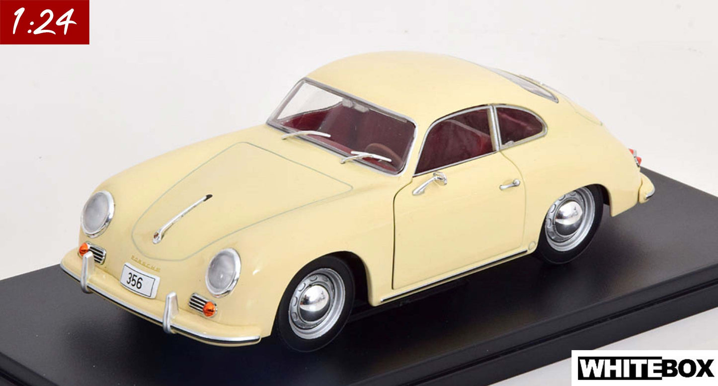 White Box 1:24 Porsche 356 Creme (WB124190-0)