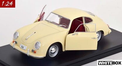 White Box 1:24 Porsche 356 Creme (WB124190-0)