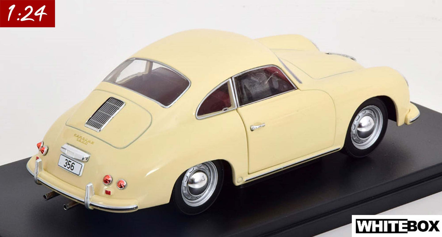 White Box 1:24 Porsche 356 Creme (WB124190-0)