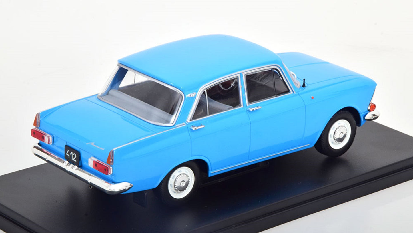 White Box 1:24 Moskvich 412 lightblue (WB124196)