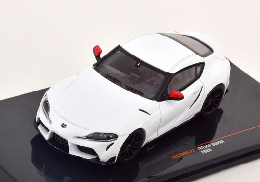 Ixo 1:43 Toyota Supra 2020 White (CLC509)