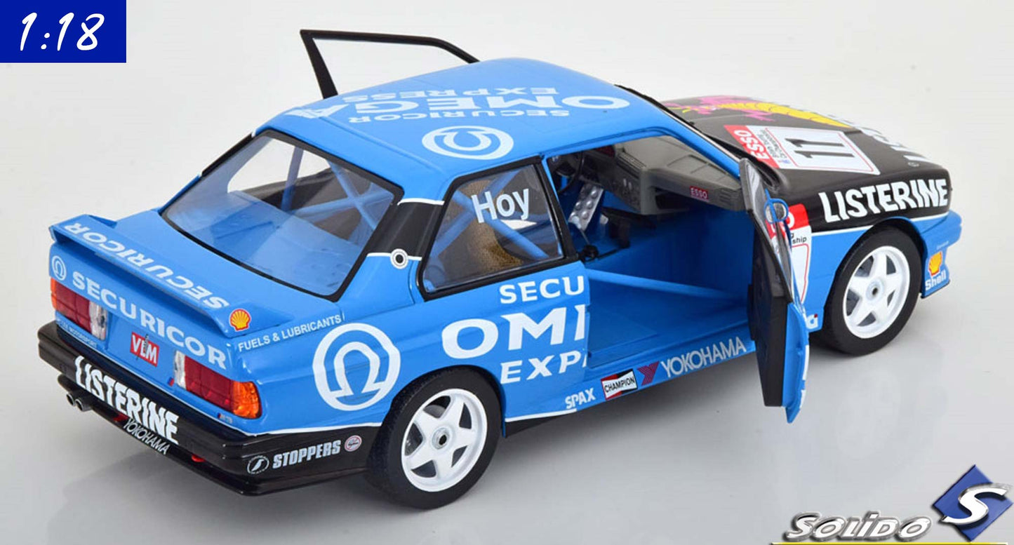 Solido 1:18 BMW M3 E30 BTCC Champion (1991) Hoy (S1801522)