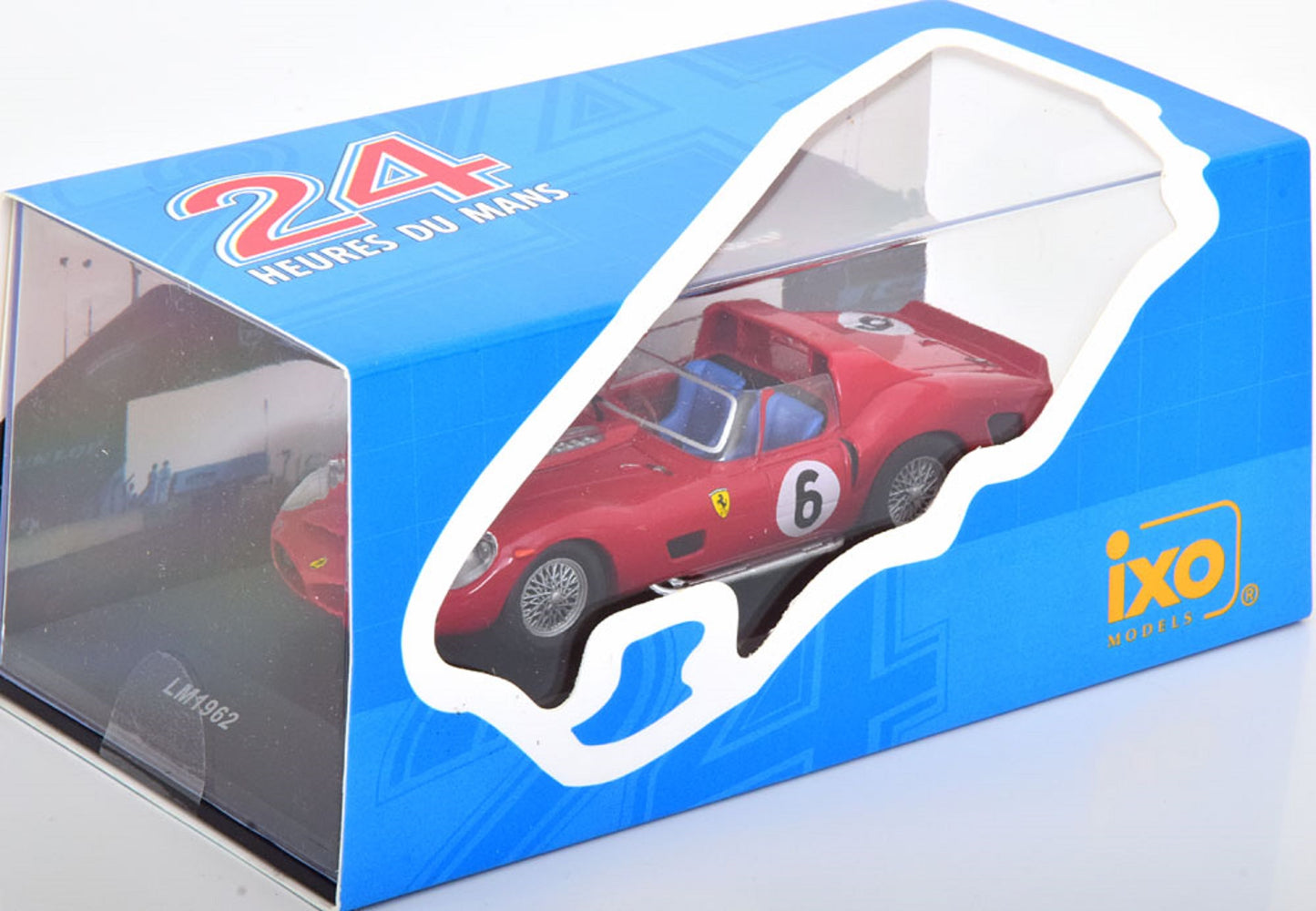 Ixo 1:43 Ferrari 330 TRI Winner 24h Le Mans 1962 Gendebien-Hill (LM1962)