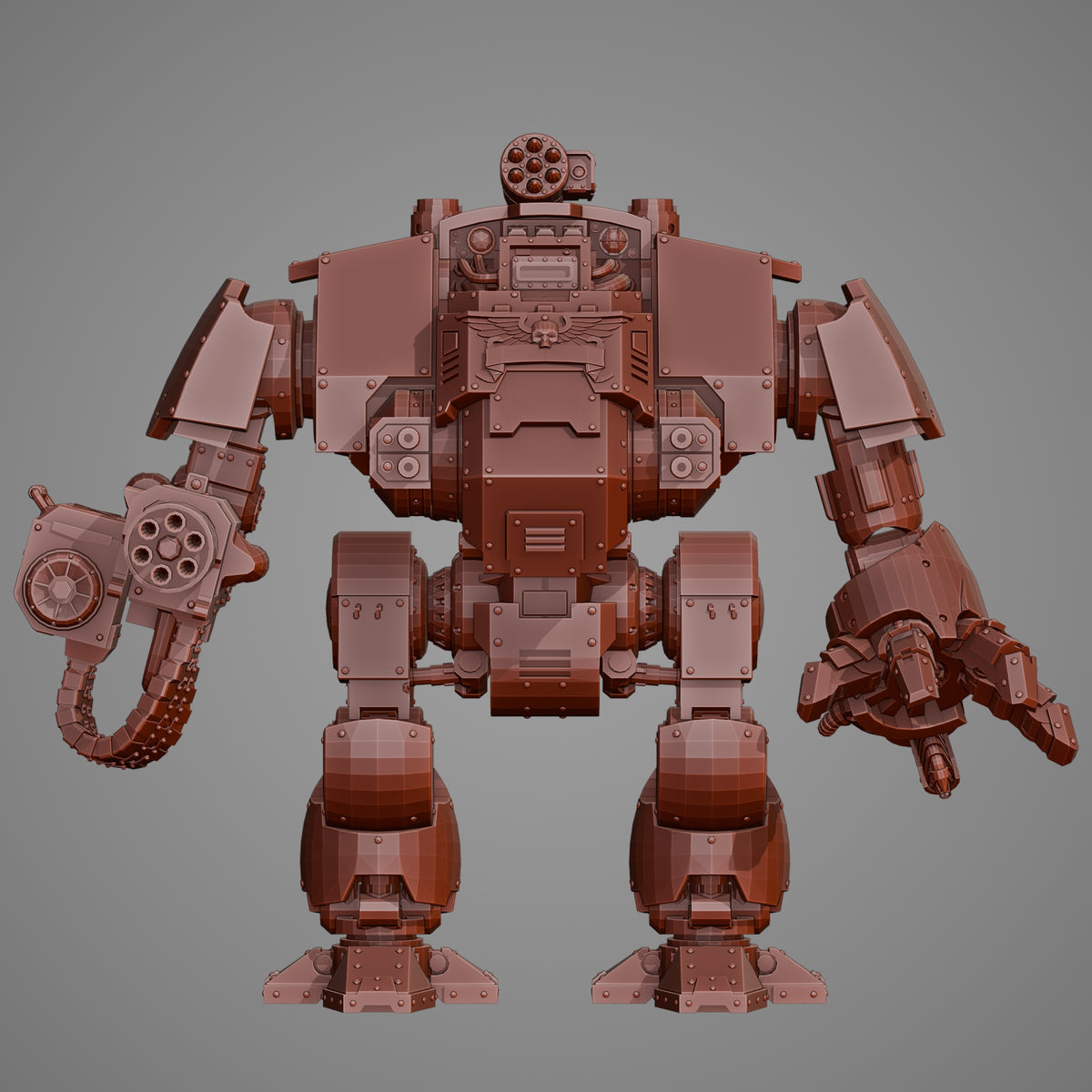 Combat Mecha — 3D print STL files