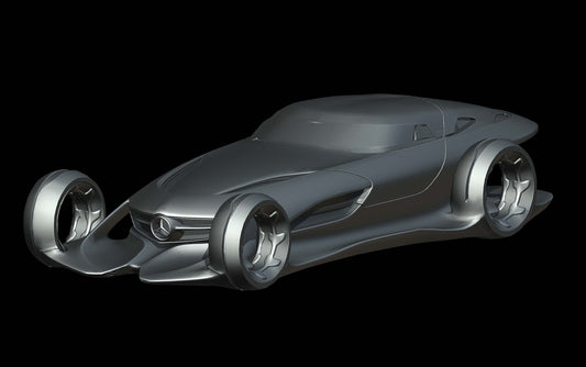 Mercedes-Benz Silver Arrow Concept "Silver Lightning" (2011)