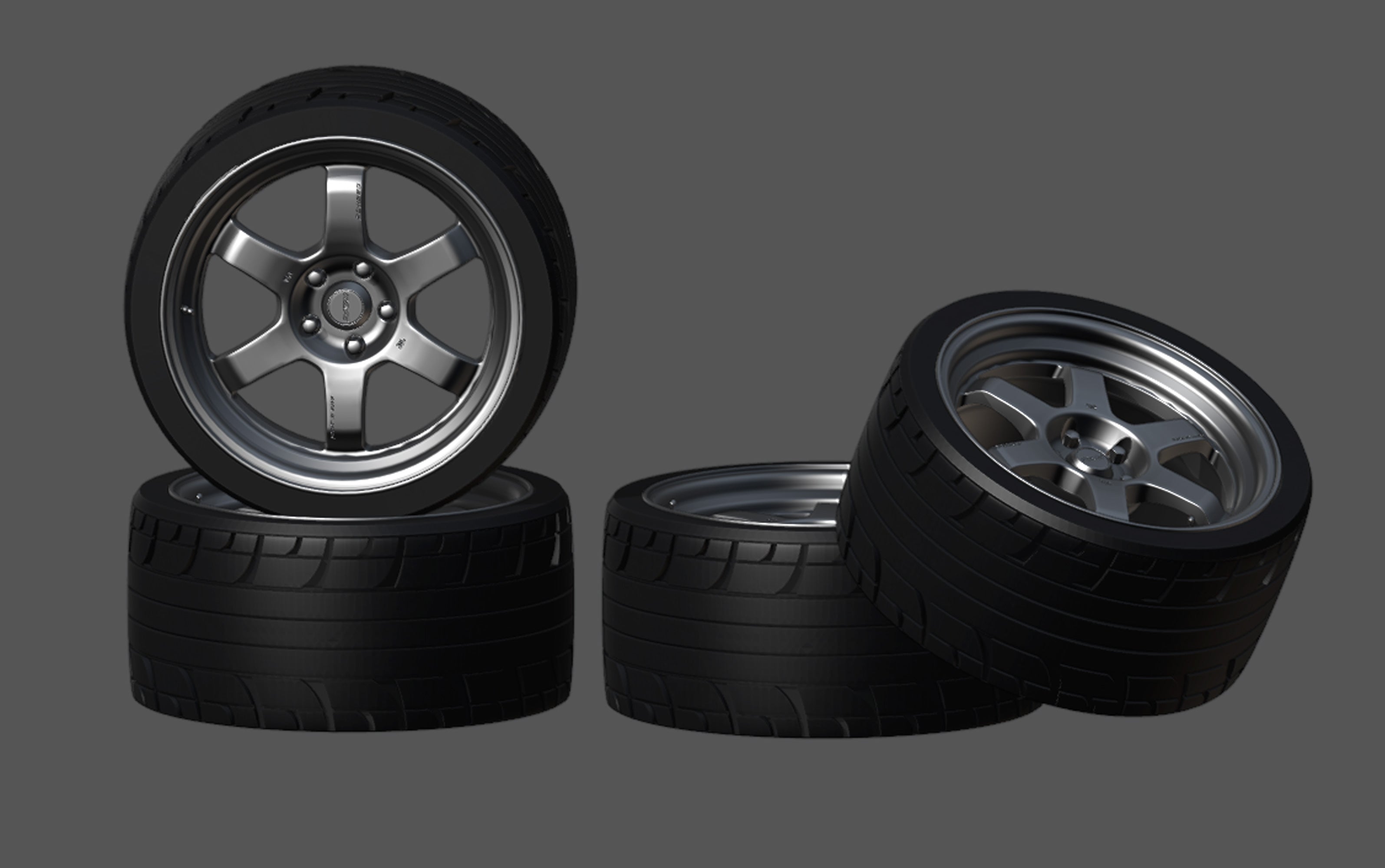 Mk 2 Rims RAYS Volk Racing TE37V Mark-II wheels set – Pol-for-You