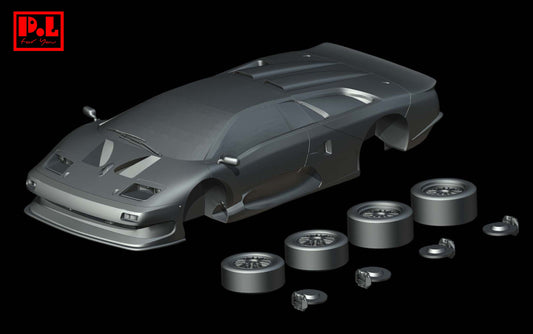 Lamborghini Diablo GT1 Stradale (1997) - STL files