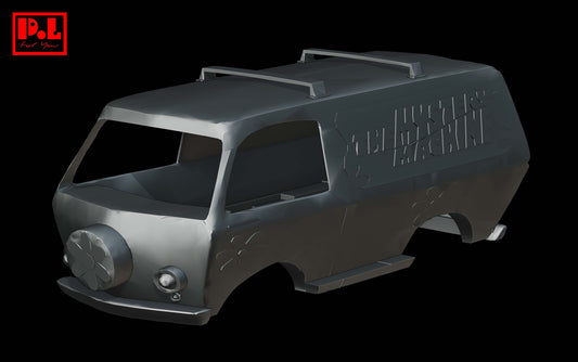 Mystery Machine Van (Scooby Doo cartoon) — 3D print STL files