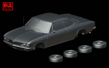 Chevrolet Corvair Monza (Series 105) Sport Sedan (1969) - STL files