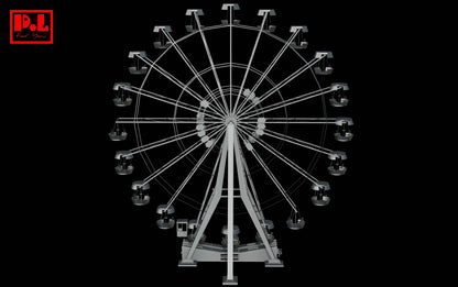 Ferris wheel — 3D print STL files