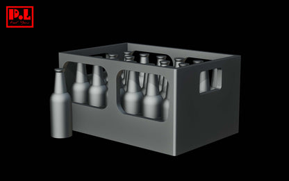 A box of bottles — 3D print STL files