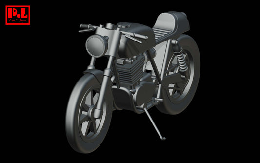 Motorcycle Café Racer — 3D print STL files