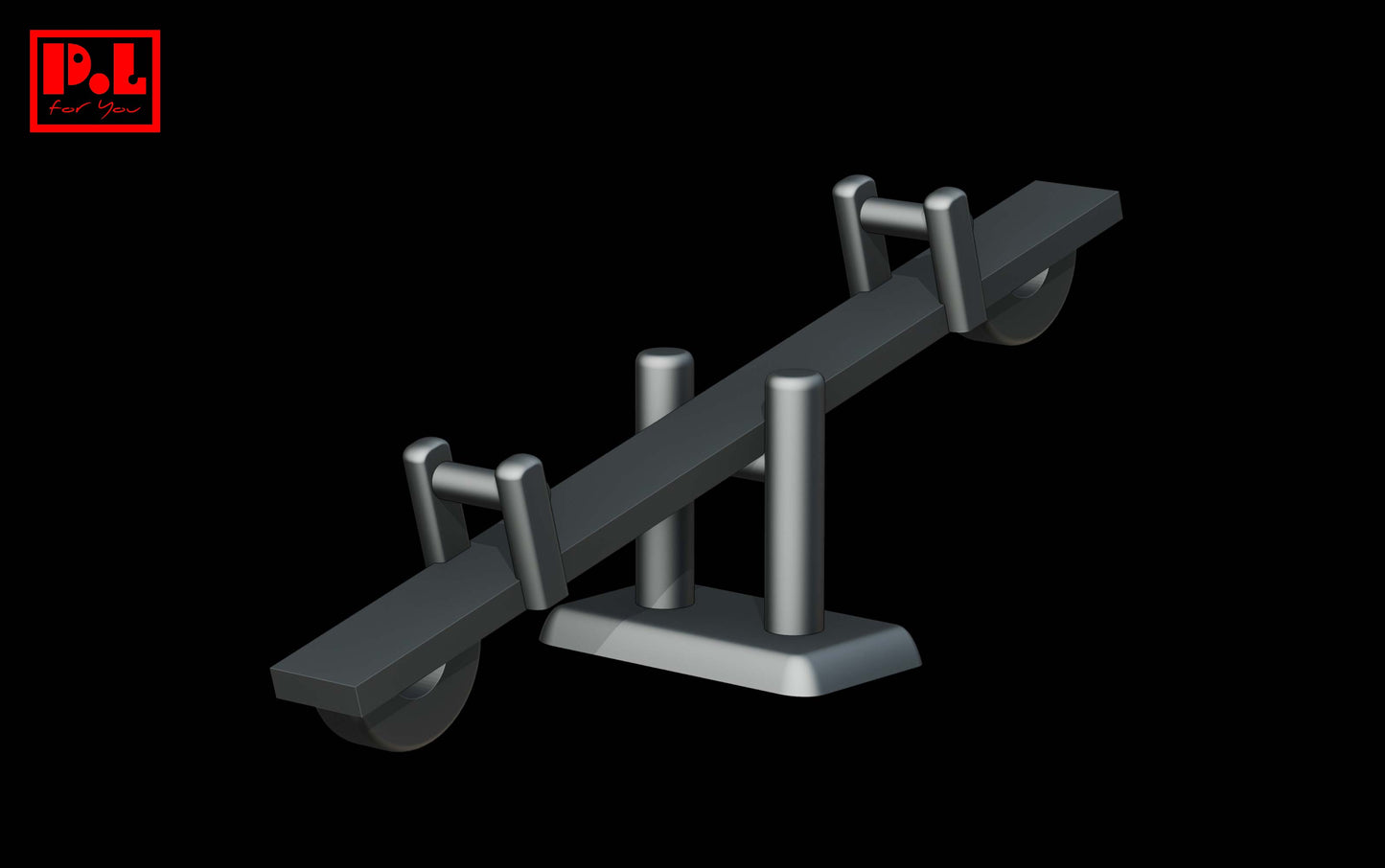 Teeter-Totter — 3D print STL files