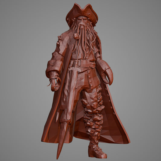 Davy Jones - Pirates of the Caribbean — 3D print STL files