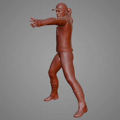 Baseball player — 3D print STL files