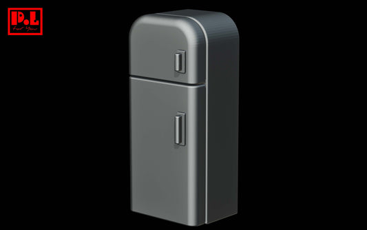 Vintage refrigerator — 3D print STL files