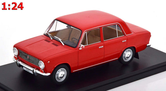 White Box 1:24 Lada 1200 Saloon Red (WB124170)