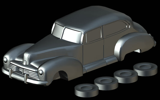 Hudson Commodore 2nd Gen Super Six 2-Door Coupe (1946-1947)