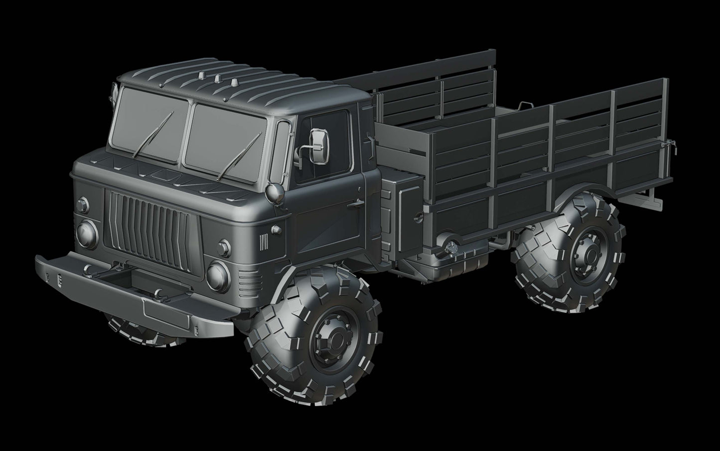 GAZ-66 (1964-1999) Soviet All-Terrain Truck