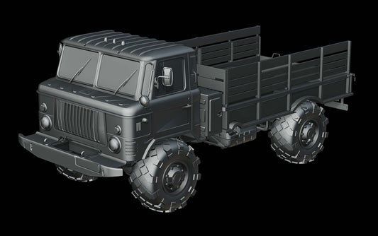 GAZ-66 (1964-1999) Soviet All-Terrain Truck
