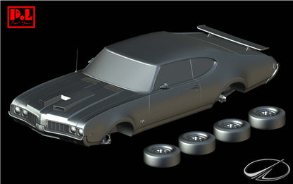Oldsmobile 442 Hurst (1969) - STL files
