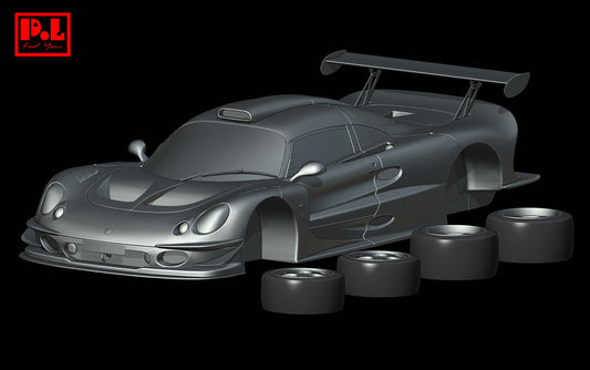 Lotus Elise GT1 (1997) - STL files