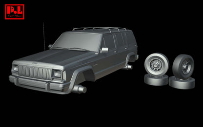 Jeep Cherokee XJ (1984) - STL files