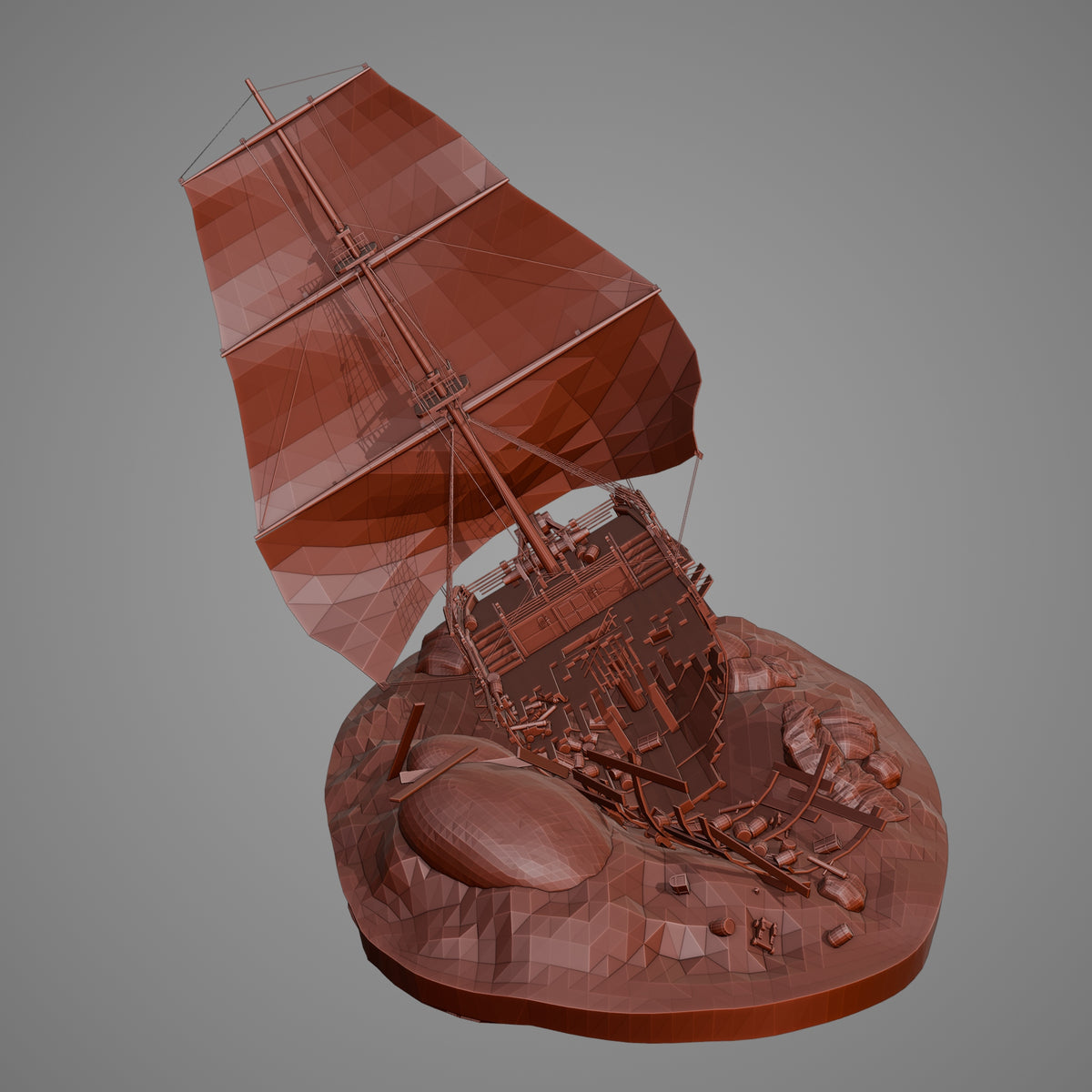 Shipwreck — 3D print STL files