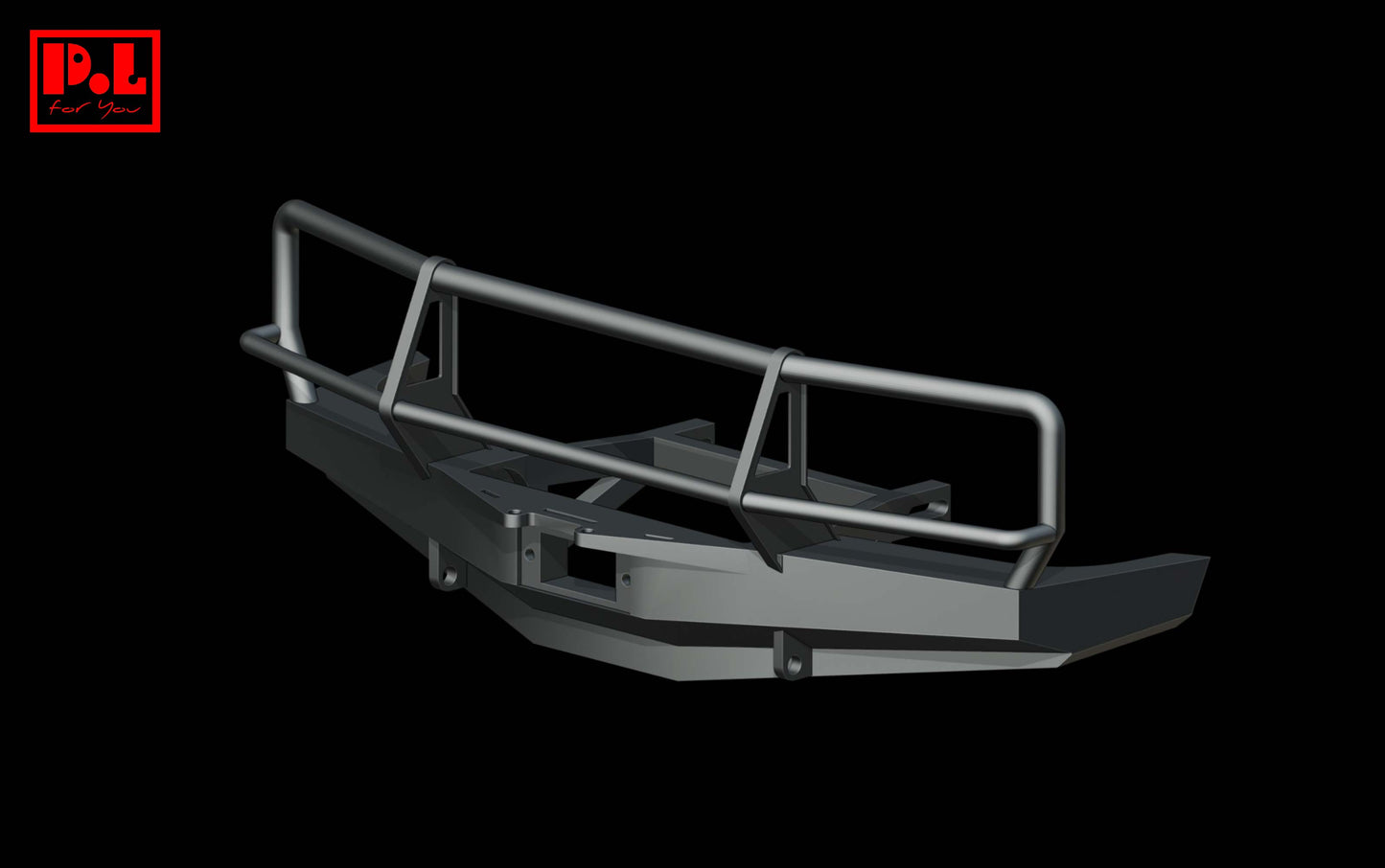 ARB Winch Bar Bumper for Toyota Land Cruiser FJ80 — 3D print STL files