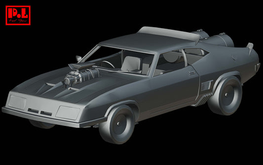 Ford Falcon XB GT Coupe (1973) V8 Interceptor — 3D print STL files
