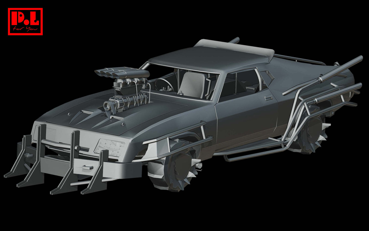 Mad Max Magnum Opus — 3D print STL files