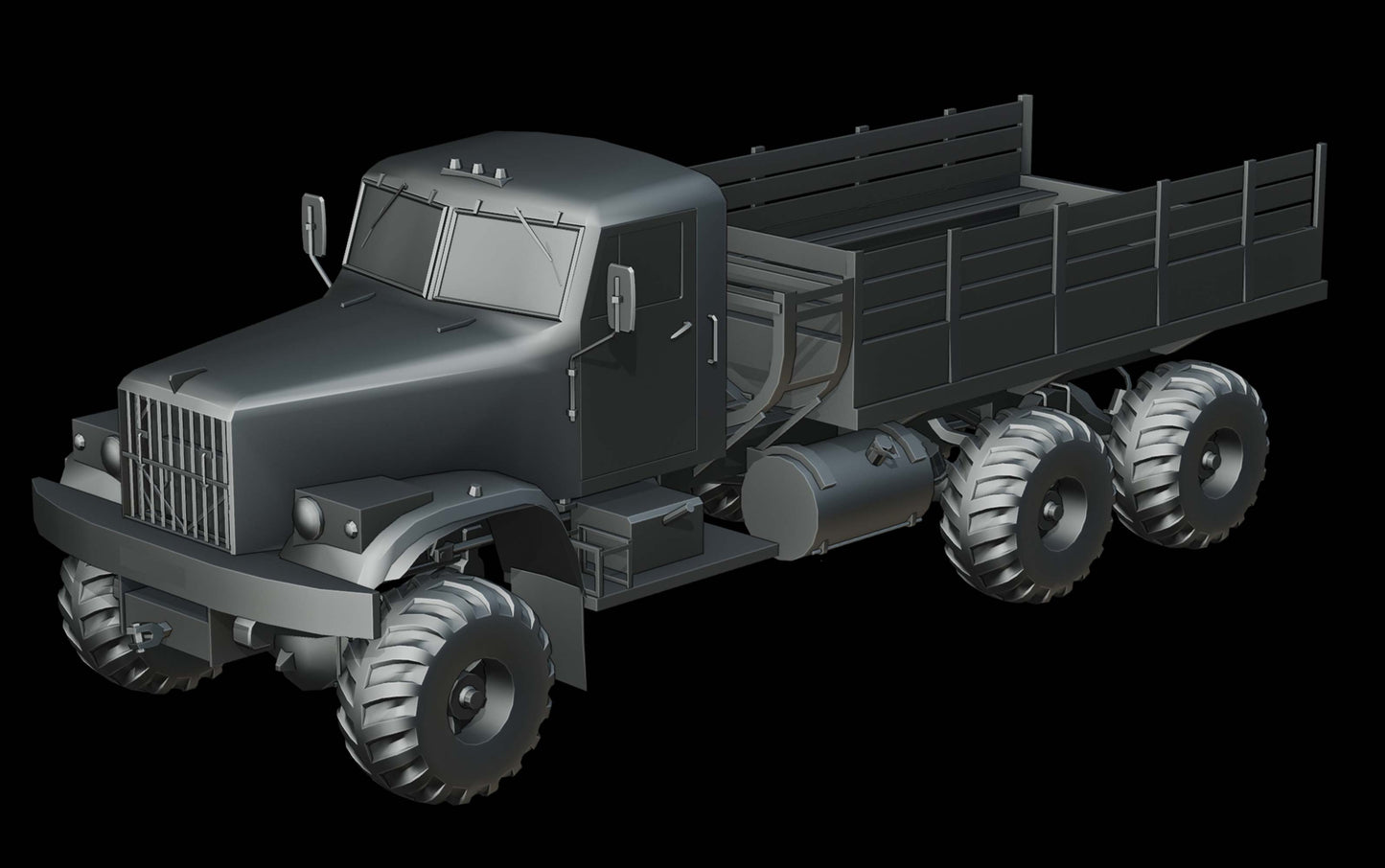 KrAZ-255 (1967-1994) Soviet All-Terrain Truck