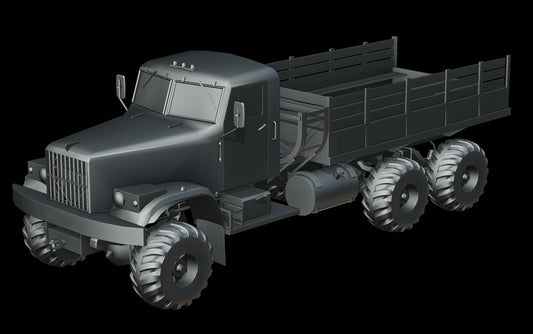 KrAZ-255 (1967-1994) Soviet All-Terrain Truck