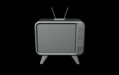 Vintage TV figure accessory