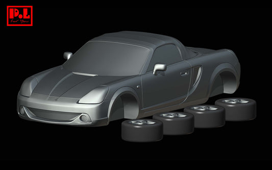 Toyota MR2 (W30) — 3D print STL files