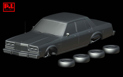 Dodge Diplomat 4-Door Sedan (1977) - STL files