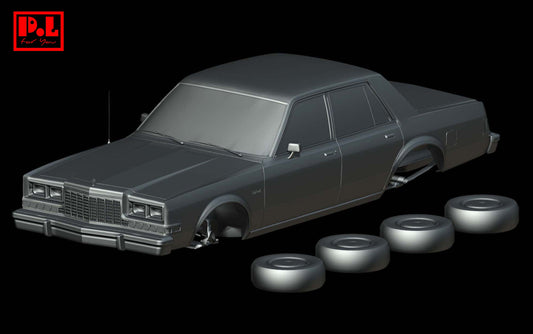 Dodge Diplomat 4-Door Sedan (1977) - STL files