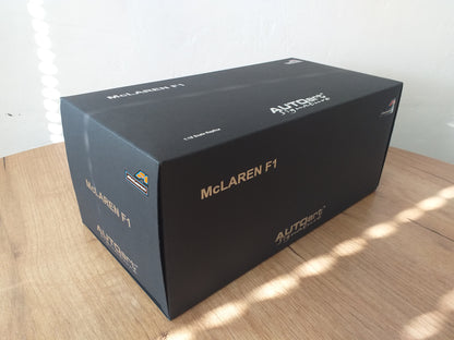 AUTOart 1:18 McLaren F1 Short Tail Road Car Magnesium Silver (76001)