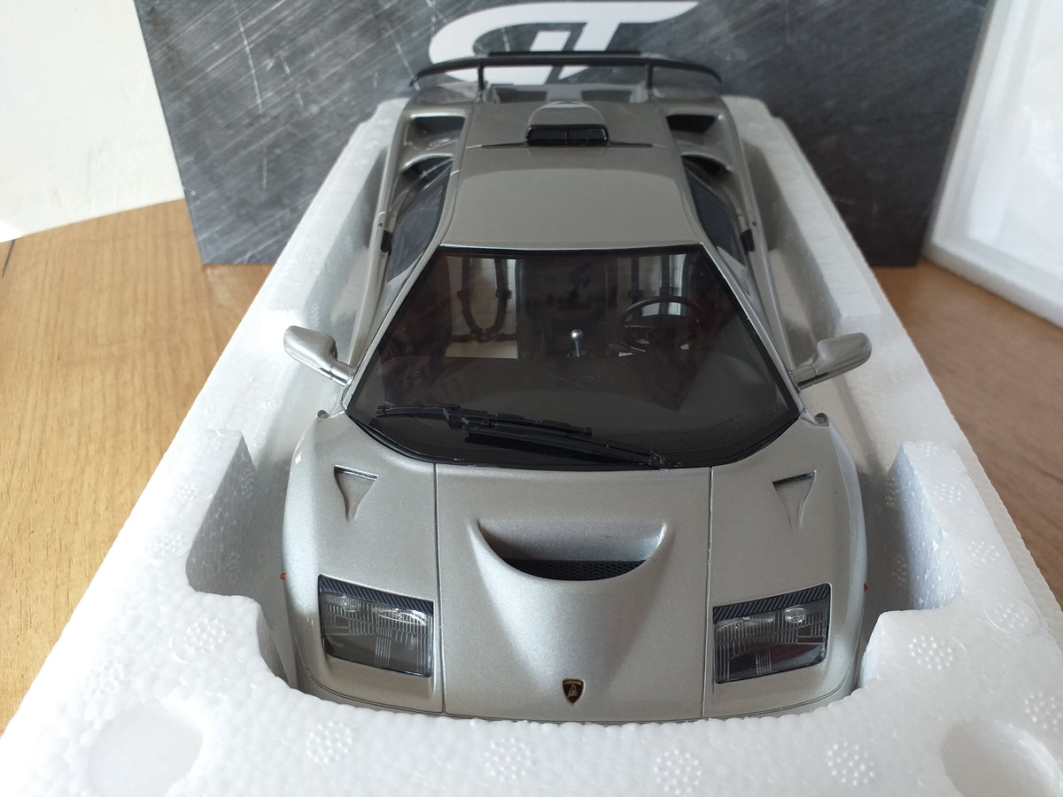 GT Spirit 1:18 Lamborghini Diablo GT Metallic Silver Limited Edition 500 PCS (1999) - GTS18507S