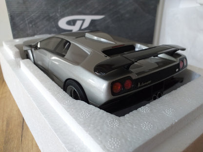 GT Spirit 1:18 Lamborghini Diablo GT Metallic Silver Limited Edition 500 PCS (1999) - GTS18507S