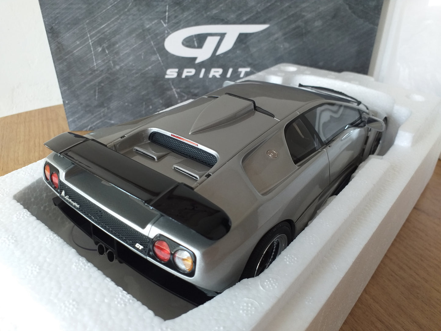 GT Spirit 1:18 Lamborghini Diablo GT Metallic Silver Limited Edition 500 PCS (1999) - GTS18507S