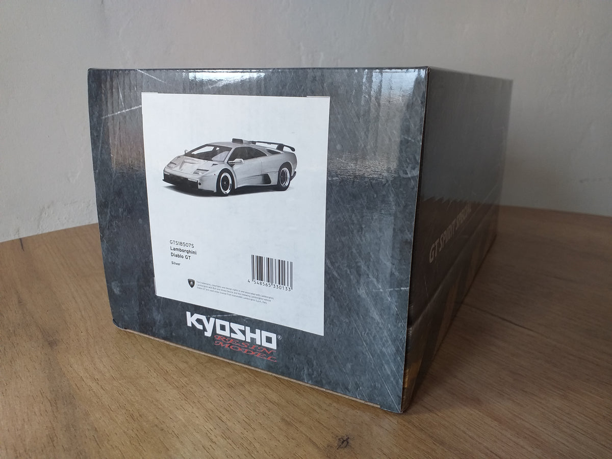 GT Spirit 1:18 Lamborghini Diablo GT Metallic Silver Limited Edition 500 PCS (1999) - GTS18507S