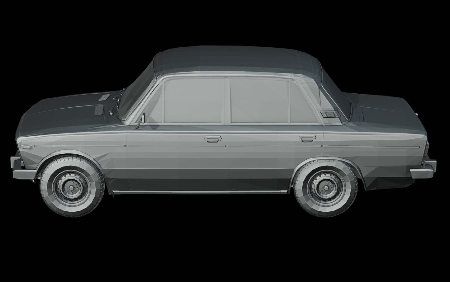 VAZ-2106 (1976-2006) Soviet Vehicle