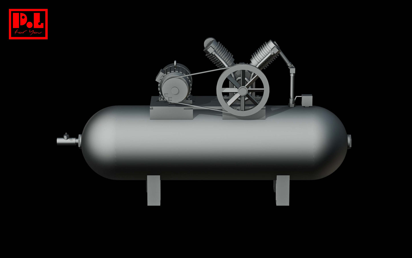 Air Compressor — 3D print STL files