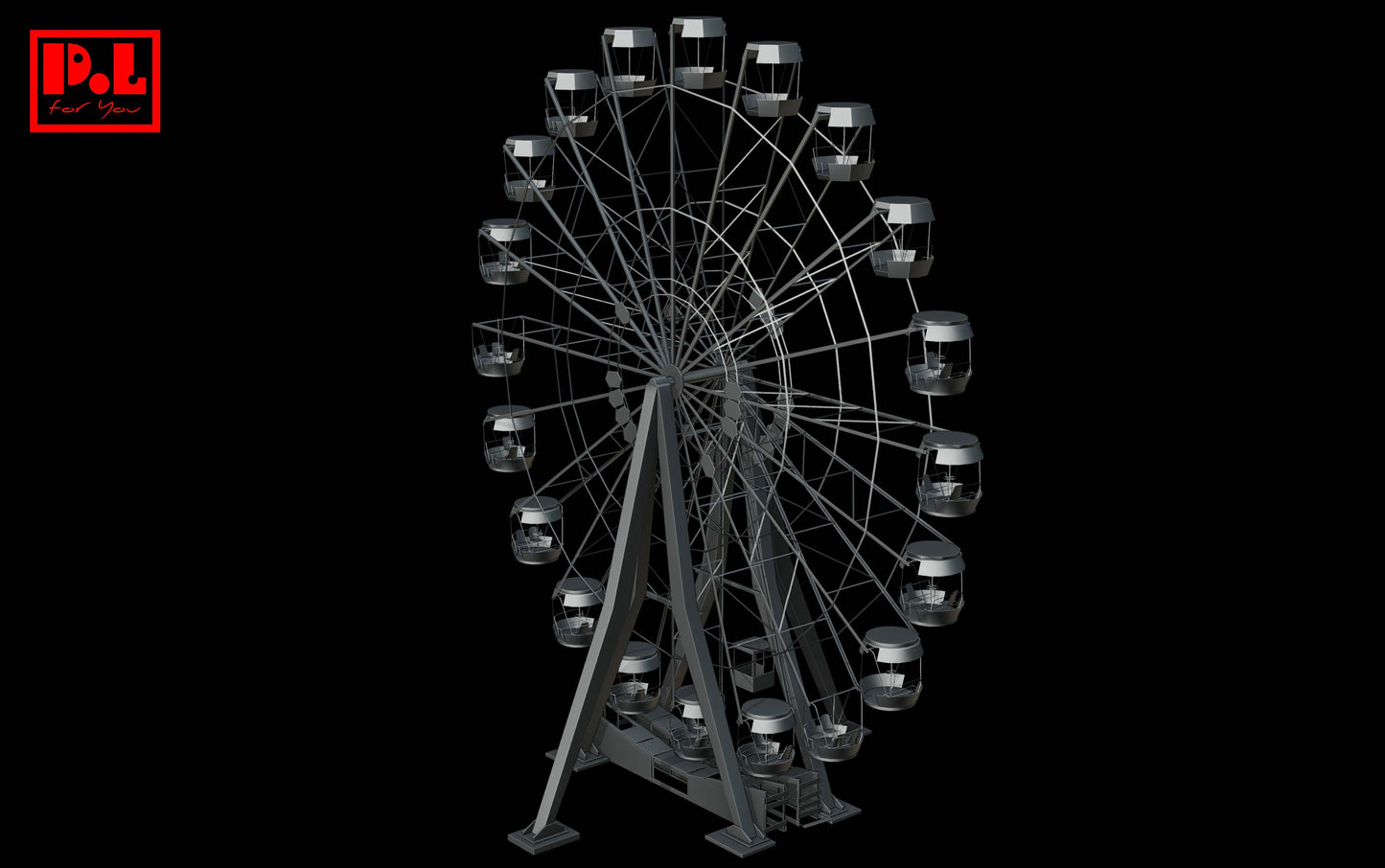 Ferris wheel — 3D print STL files