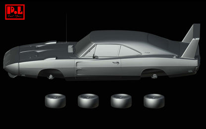 Dodge Charger Daytona (1969) - STL files
