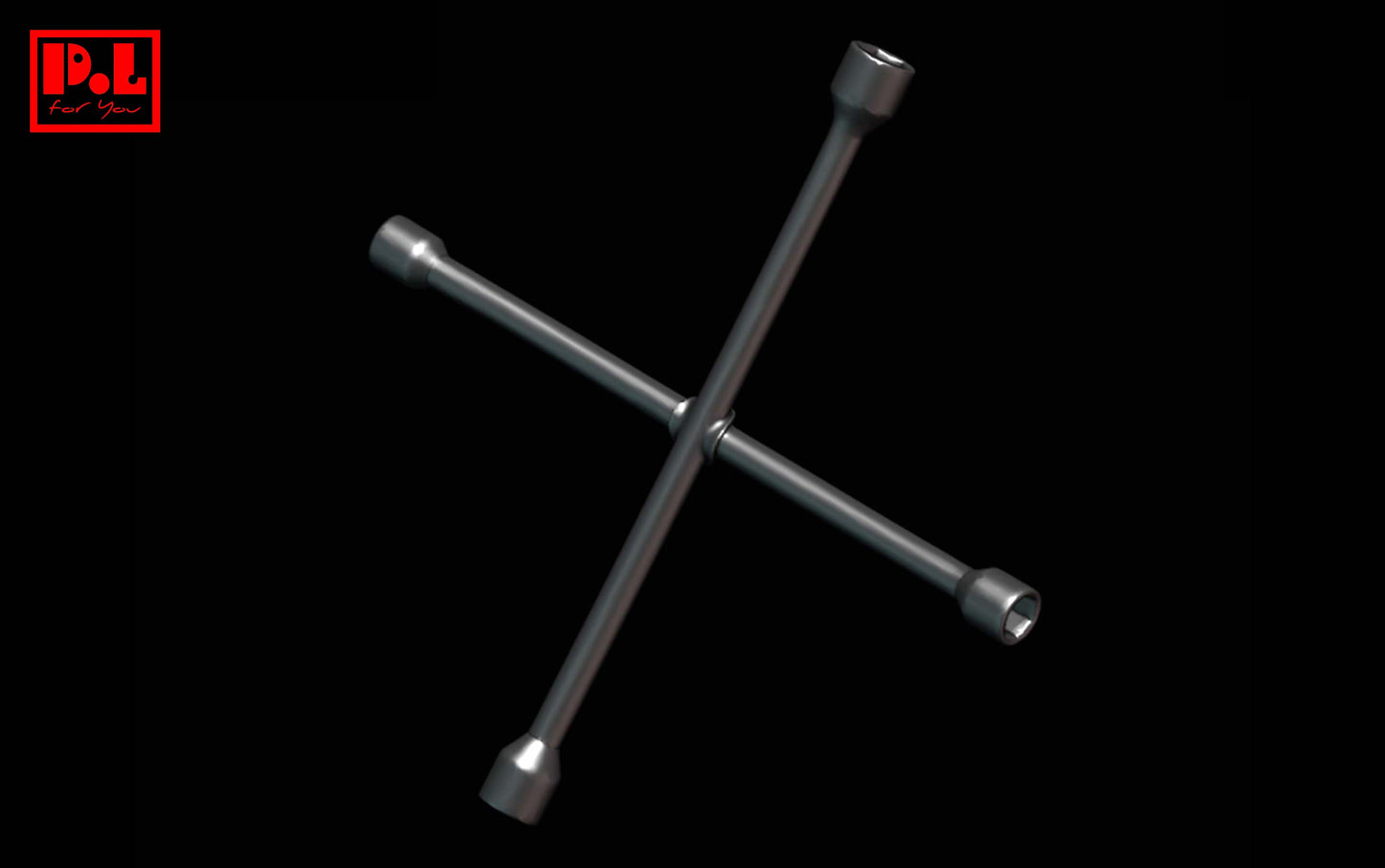 Car Lug Wrench — 3D print STL files