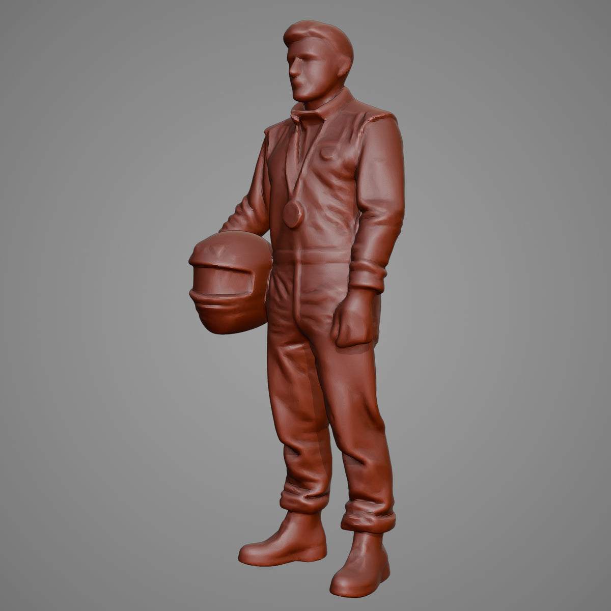 Race Car Driver - medal winner — 3D print STL files